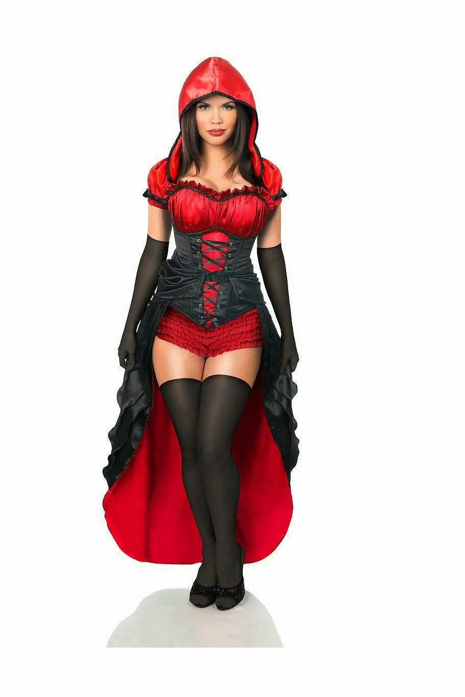 Fever Red Riding Hood Costume with Corset main image 0
