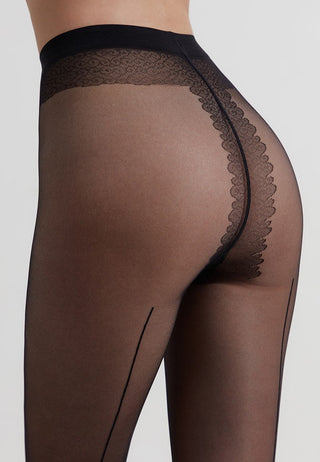 Conte Line 20 Den - Fantasy Women's Tights with an imitation seam (20S-45SP)