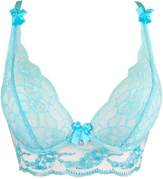 Axami Alice Sheer Deep Plunge Bra