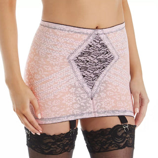 Style 1357 | Lace Waistline Open Bottom Girdle | Extra Firm Shaping