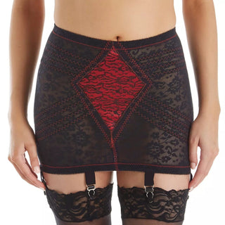 Style 1357 | Lace Waistline Open Bottom Girdle | Extra Firm Shaping