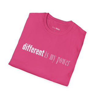 Different is My Power T-Shirt  (100% Cotton | Soft Tees)