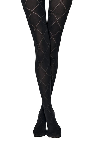 Conte History 50 Den - Fantasy Women's Tights with Diamonds (22S-136SP)