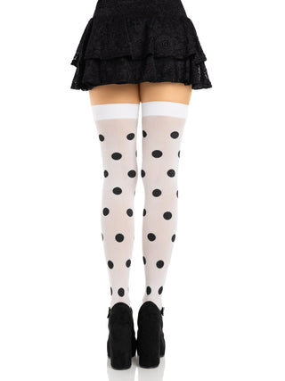 Dotty Thigh Highs