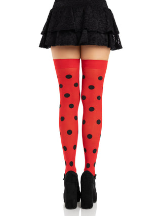 Dotty Thigh Highs