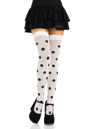 Dotty Thigh Highs