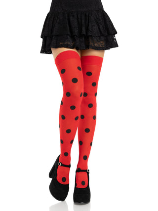 Dotty Thigh Highs