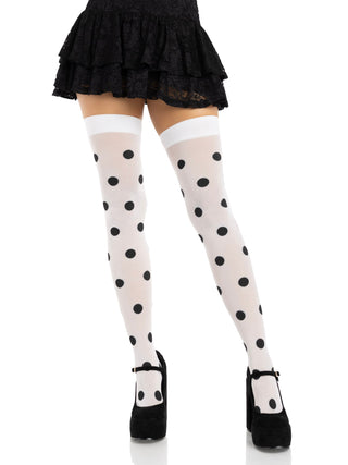 Dotty Thigh Highs