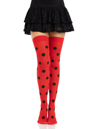 Dotty Thigh Highs