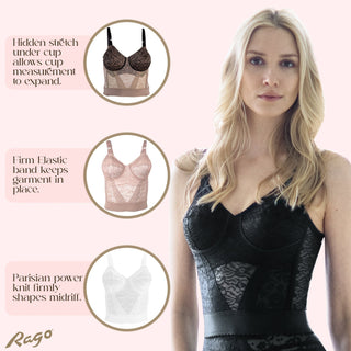 Style 2202 | Lacette Longline Wireless Expandable Cup Bra