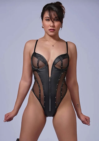 Lust & Leather Teddy