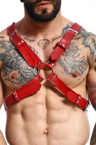 DNGEON Harness Belts Cross