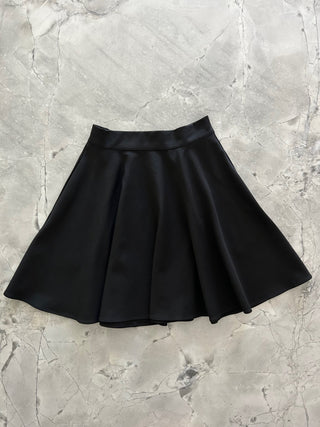Harper Skater Skirt in Black