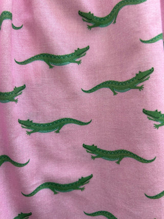 Alligator Collared Dress