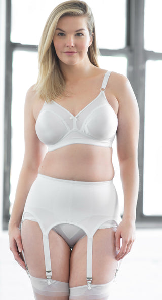 Style 72522 | Garter Belt | Six Metal Garters | Moderate Shaping & Tummy Control