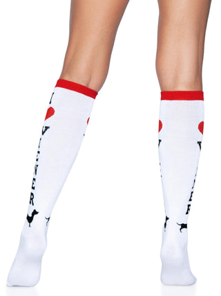 Wiener Dog Knee High Socks