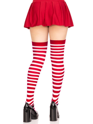 Cari Striped Stockings