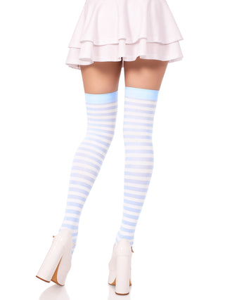 Cari Striped Stockings