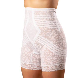 Style 6207 |  No Roll High Waist Lace Thigh Slimmer with Extra Firm Support
