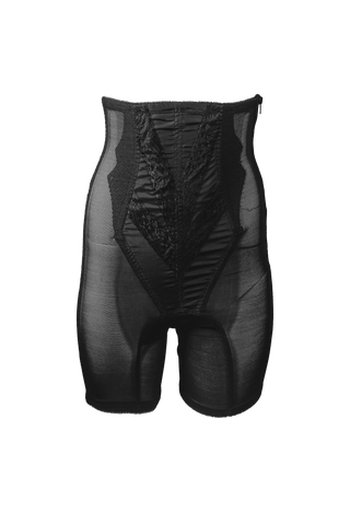 Style 6210 | High Waist Non-Stretch Girdle with Side Zipper | No Give Extra Firm Control