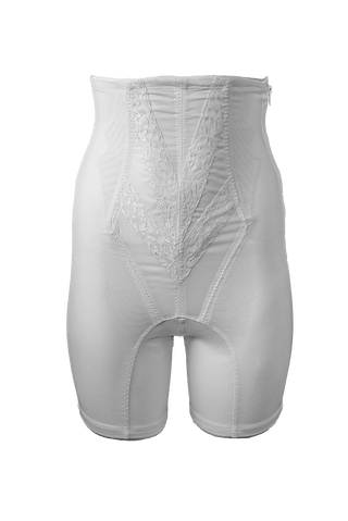 Style 6210 | High Waist Non-Stretch Girdle with Side Zipper | No Give Extra Firm Control