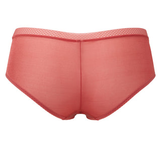 Gossard Glossies Raspberry Sorbet Sheer See Through Shorts Panty