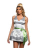Silver/Green