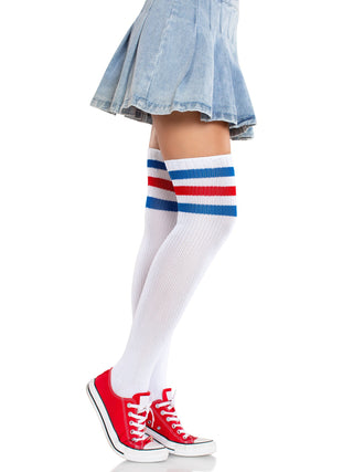 Gina Athletic Thigh High Stockings