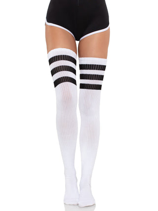 Gina Athletic Thigh High Stockings