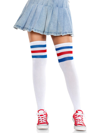 Gina Athletic Thigh High Stockings