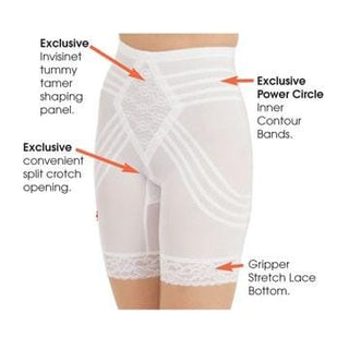 Style 679 | Breathable Waistline Thigh Slimmer | Power Mesh Fabric | Firm to Extra Firm Support