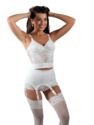 Style 72522 | Garter Belt | Six Metal Garters | Moderate Shaping & Tummy Control