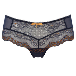 Gossard Superboost Lace Midnight Blue Sheer Shorts Panty