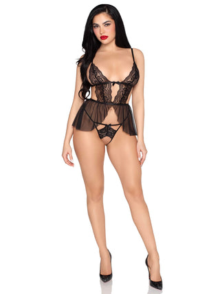 Late Checkout Babydoll Set