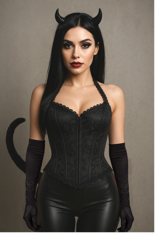 Devil Cat Horns and Tail 2pc Set