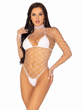 Pretty Please Net Bodysuit