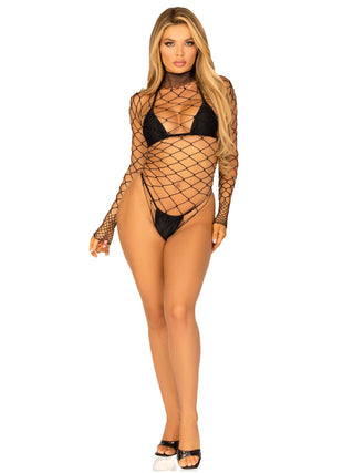 Pretty Please Net Bodysuit