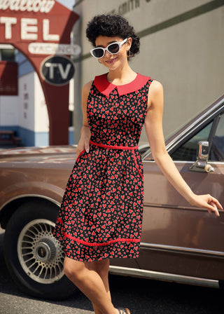 Hearts Collared Dress