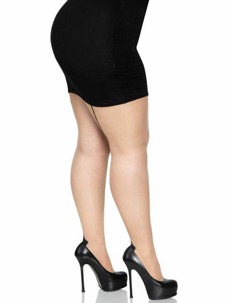 Nyx Sheer Cuban Heel Tights
