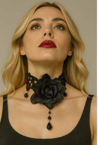 Black Lace Choker