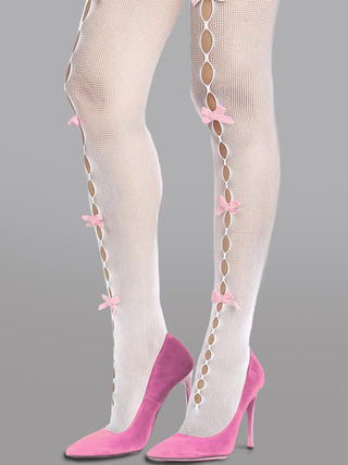 Cute Bow Hollow Out Tights