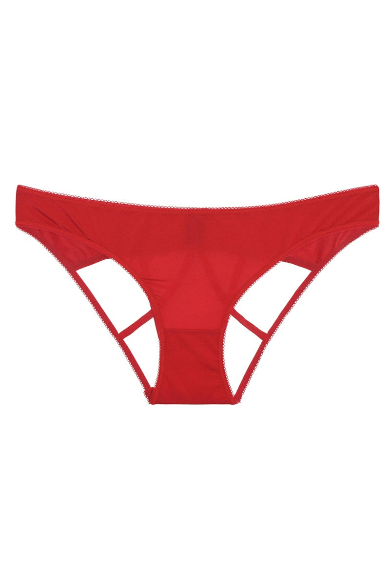 Caged Underwear Red Salsa