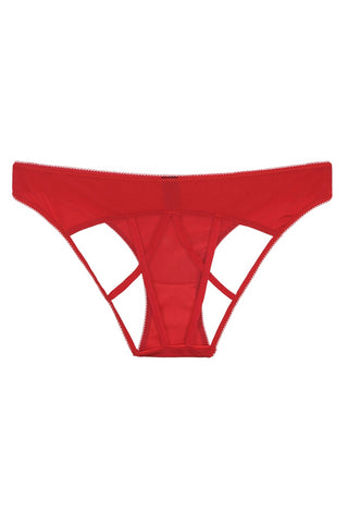 Caged Underwear Red Salsa