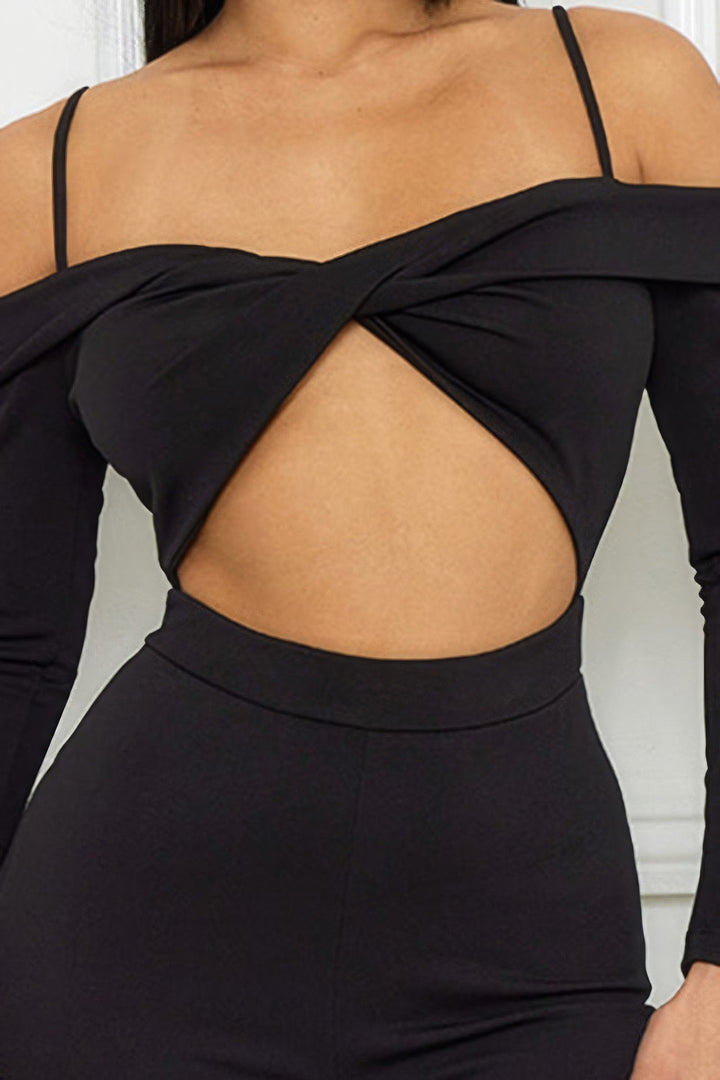 Chill Vibes Cutout Jumpsuit