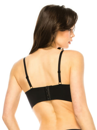 Black Lift Push Up Bra