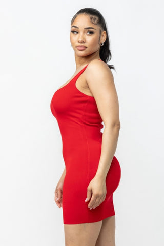 Scarlet Chic Sleeveless Dress