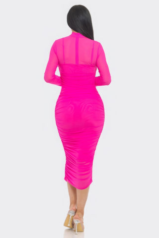 Fuchsia Fashionista Dress