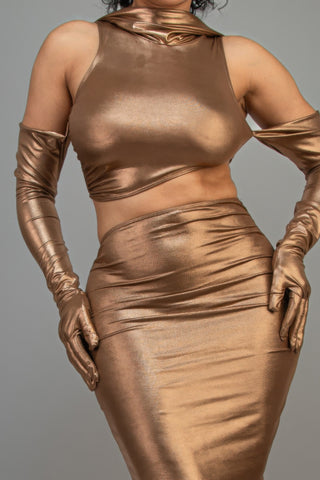 Chic & Sleek Bronze Stunner