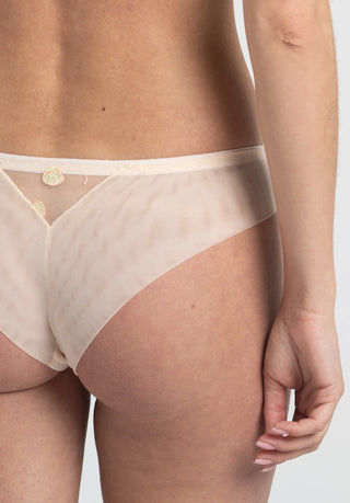 Samanta Cherie Pastel Sheer Brazilian Panty