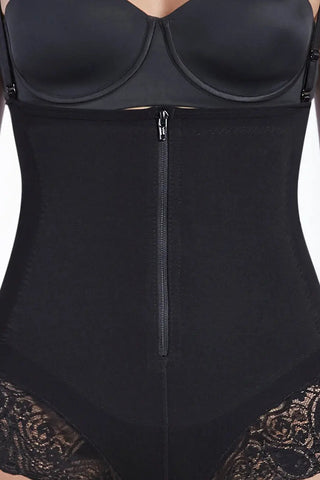 CURVEEZ Lace Bodysuit Hip Hugger
